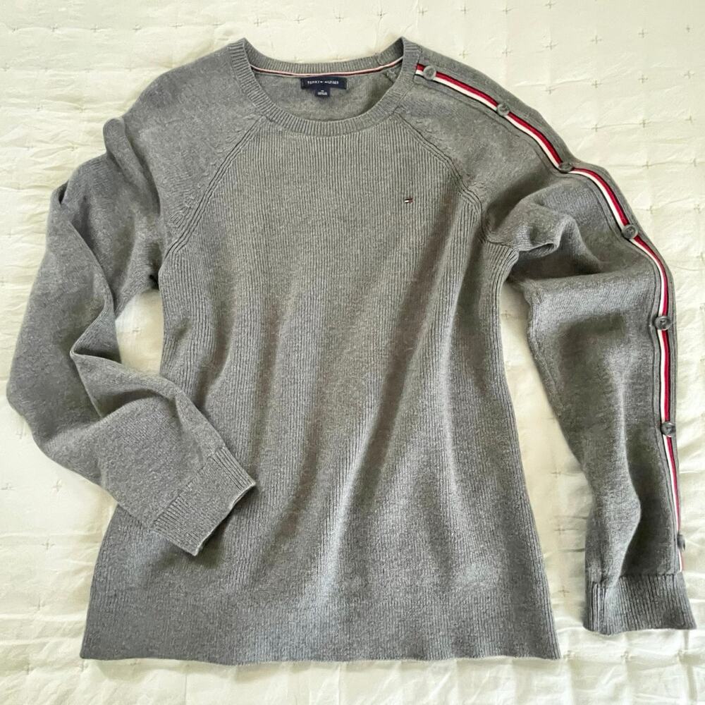 Tommy Hilfiger Ribbed Cotton Sweater